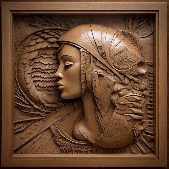 نموذج ثلاثي الأبعاد لآلة CNC 3D Art 